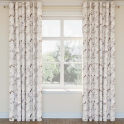 CB700-501 drapery fabric on window treatments