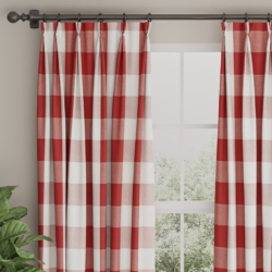CB700-523 drapery fabric on window treatments