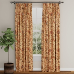 CB700-530 drapery fabric on window treatments
