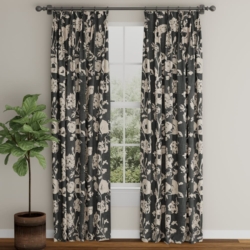 CB700-534 drapery fabric on window treatments