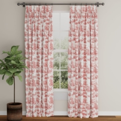 CB700-563 drapery fabric on window treatments
