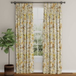 CB700-578 drapery fabric on window treatments