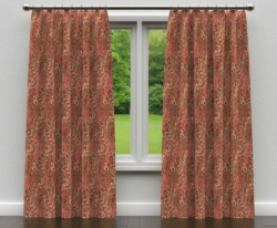 CB800-108 drapery fabric on window treatments