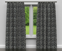 CB800-129 drapery fabric on window treatments