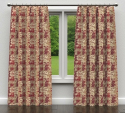 CB800-156 drapery fabric on window treatments