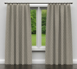 CB800-157 drapery fabric on window treatments