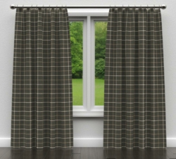CB800-165 drapery fabric on window treatments
