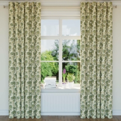 CB800-271 drapery fabric on window treatments