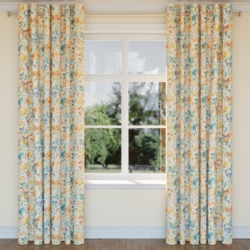 CB800-279 drapery fabric on window treatments