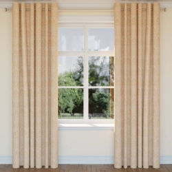 CB800-281 drapery fabric on window treatments