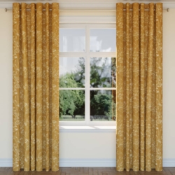 CB800-282 drapery fabric on window treatments