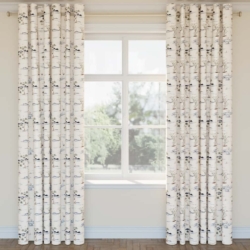 CB800-347 drapery fabric on window treatments