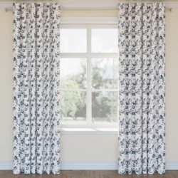 CB800-353 drapery fabric on window treatments