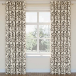 CB800-355 drapery fabric on window treatments