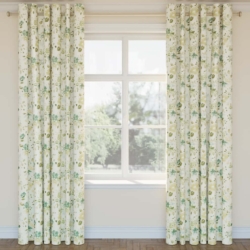 CB800-372 drapery fabric on window treatments
