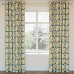 CB800-376 drapery fabric on window treatments