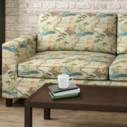 CB800-376 fabric upholstered on furniture scene
