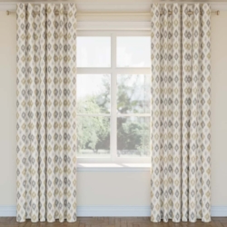 CB800-383 drapery fabric on window treatments