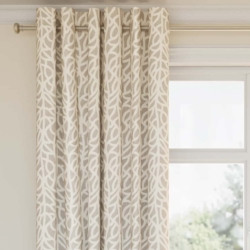 CB800-395 drapery fabric on window treatments