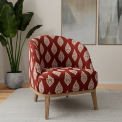 CB800-422 fabric upholstered on furniture scene