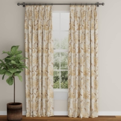 CB800-455 drapery fabric on window treatments