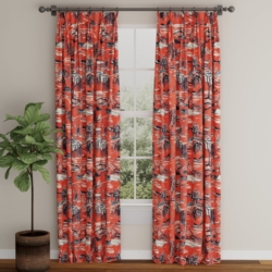 CB900-129 drapery fabric on window treatments