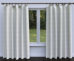CB900-13 drapery fabric on window treatments