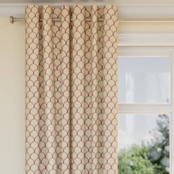 CB900-49 drapery fabric on window treatments