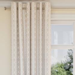 CB900-53 drapery fabric on window treatments