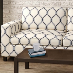 CB900-86 fabric upholstered on furniture scene