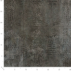 Image of Caiman Midnight showing scale of leather