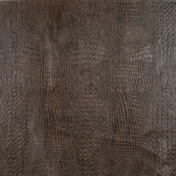 Caiman Whiskey upholstery genuine leather full size image