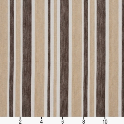 Image of D1000 Sand Wide Stripe showing scale of fabric