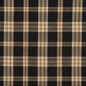 D103 Onyx Plaid upholstery fabric by the yard full size image