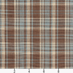 Image of D104 Cornflower Plaid showing scale of fabric
