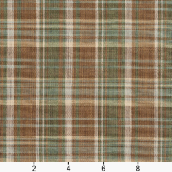 Image of D105 Juniper Plaid showing scale of fabric