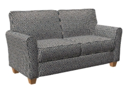 D1060 Navy Key fabric upholstered on furniture scene