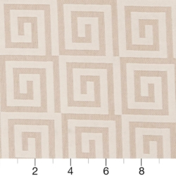 Image of D1062 Ivory Key showing scale of fabric