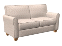 D1069 Ivory Twist fabric upholstered on furniture scene