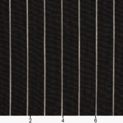 Image of D110 Onyx Pinstripe showing scale of fabric