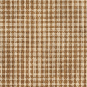 D114 Wheat Gingham upholstery fabric by the yard full size image
