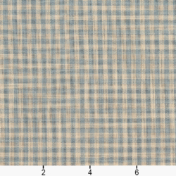 Image of D118 Cornflower Gingham showing scale of fabric
