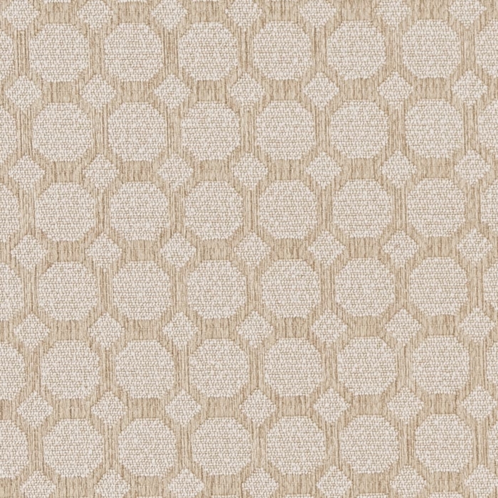 D1227 Cream Honeycomb upholstery fabric by the yard full size image