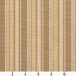 Image of D128 Wheat Stripe showing scale of fabric
