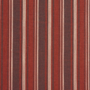 D129 Brick Stripe upholstery and drapery fabric by the yard full size image