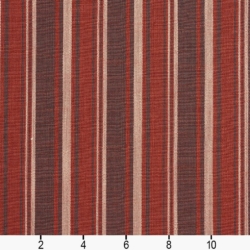 Image of D129 Brick Stripe showing scale of fabric