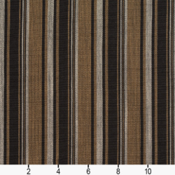Image of D131 Onyx Stripe showing scale of fabric