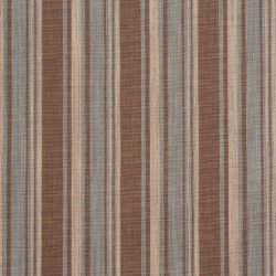D132 Cornflower Stripe upholstery fabric by the yard full size image