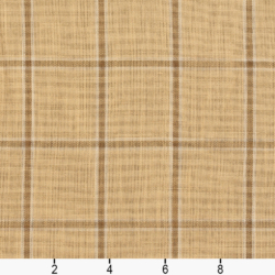 Image of D135 Wheat Windowpane showing scale of fabric