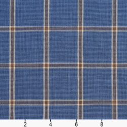 Image of D137 Wedgewood Windowpane showing scale of fabric